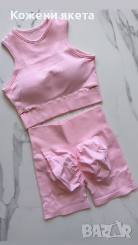 Бебешко розов рипс оформящ комплект в 4 цвята, снимка 1 - Комплекти - 46389733