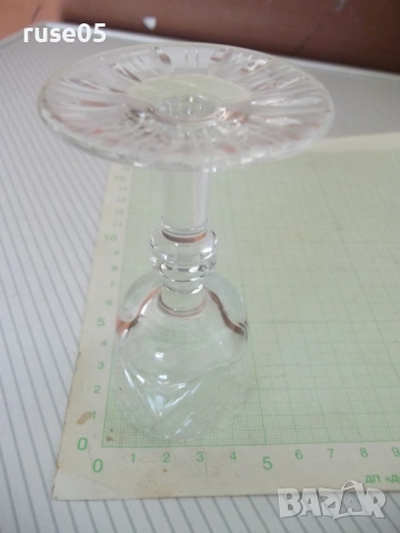 Чаша стъклена кристална, снимка 5 - Чаши - 53848093