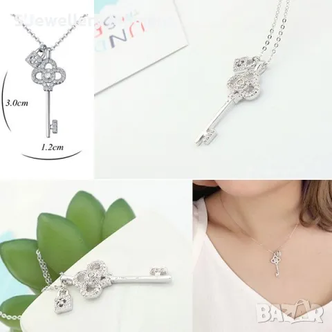 Сребърни колиета ПАНДОРА/ PANDORA Silver 925 Necklaces , снимка 6 - Колиета, медальони, синджири - 47080460