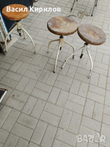 Винтови столове Ретро , снимка 2 - Колекции - 53888883