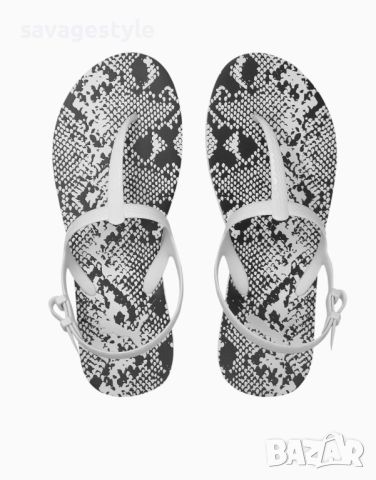 Сандали PUMA Cozy Sandal Untamed Shifting White, снимка 5 - Сандали - 46589288