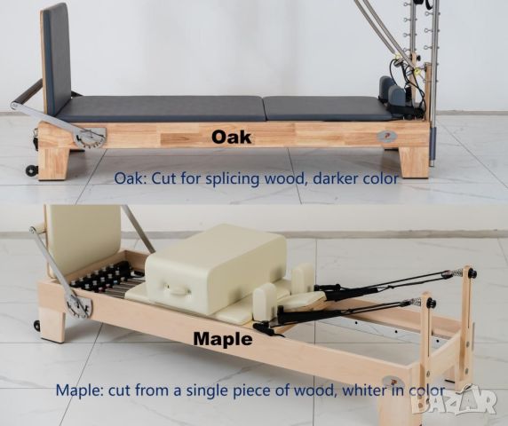 Пилатес легла REFORMER, снимка 6 - Фитнес уреди - 40271397