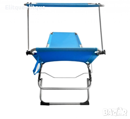 Градински шезлонг Muhler C2013, 188x56x25 cm, снимка 3 - Градински мебели, декорация  - 52183862