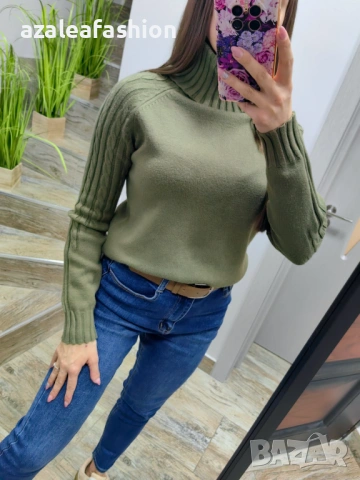 Дамско поло, снимка 3 - Блузи с дълъг ръкав и пуловери - 53033296