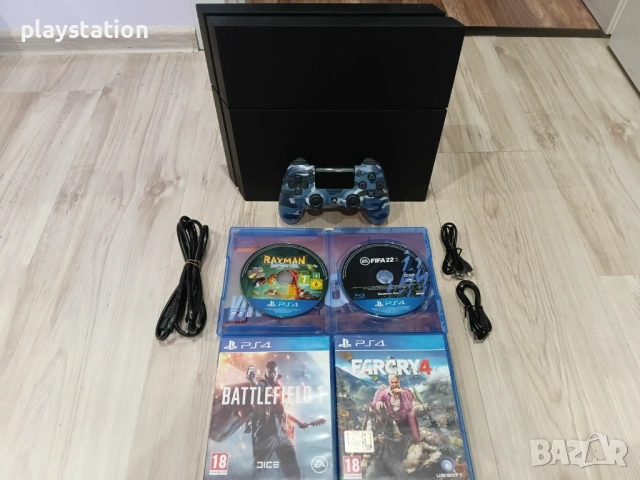 PS4 500GB | PlayStation 4 | Страхотен комплект с 4 игри, снимка 2 - PlayStation конзоли - 53443924
