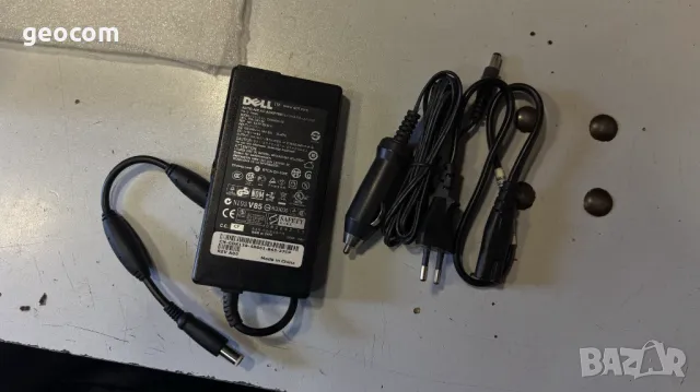 DELL Auto-Air оригинално зарядно 12V/220V (65W, Комплект), снимка 2 - Захранвания и кутии - 47268949