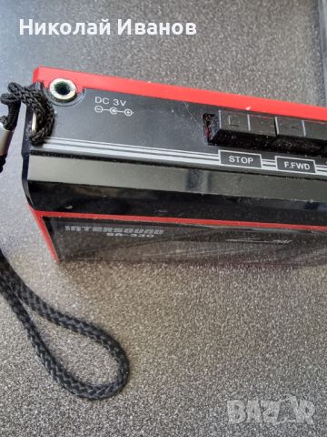 Intersound SR-330 Walkman , снимка 6 - Радиокасетофони, транзистори - 46499654