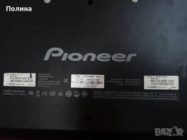 Pioneer DJ DDJ-WeGO-3K, снимка 2 - Ресийвъри, усилватели, смесителни пултове - 47925057