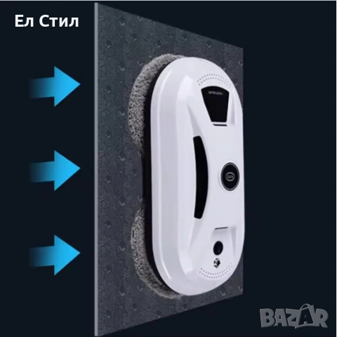 Интелигентен робот за почистване на прозорци с двойни въртящи се падове и вакуум 2800Pa, снимка 2 - Други стоки за дома - 53586257