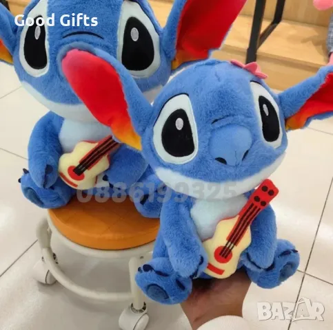 Голям плюшен Стич, 35-50см Лило и Стич плюшени играчки, плюшен Stitch, снимка 2 - Плюшени играчки - 47226414