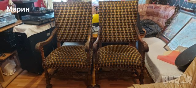 Винтидж кресло, снимка 2 - Антикварни и старинни предмети - 44126138