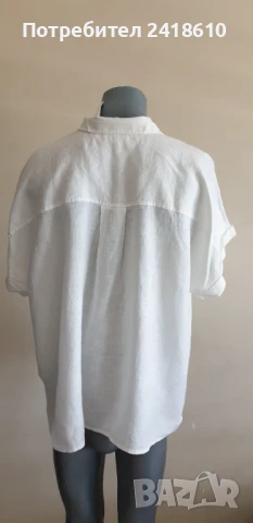 Tommy Hilfiger 100%  Лен / Womens Shirt Oversize  Size XL НОВО!  ОРИГИНАЛ! Дамска Ленена Риза!, снимка 5 - Ризи - 50736921