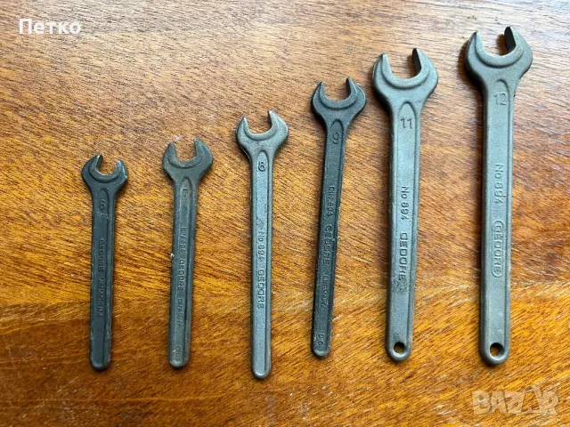 Гедоре/Gedore едностранни гаечни ключове, снимка 9 - Ключове - 50420114