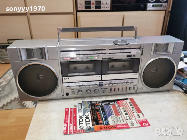 SHARP MADE IN JAPAN-ВНОС SWISS 0404261739LCHERY1, снимка 2 - Радиокасетофони, транзистори - 54091095