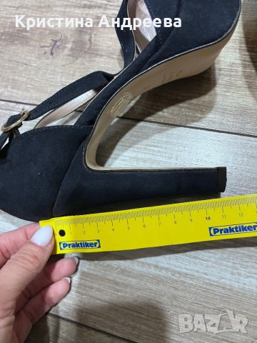 Дамски сандали на ток, снимка 7 - Дамски обувки на ток - 45745959
