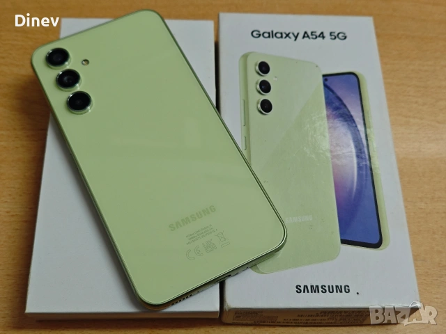 смартфон мобилен телефон андроид SAMSUNG A54 5G 8RAM/256GB, снимка 3 - Samsung - 53680601