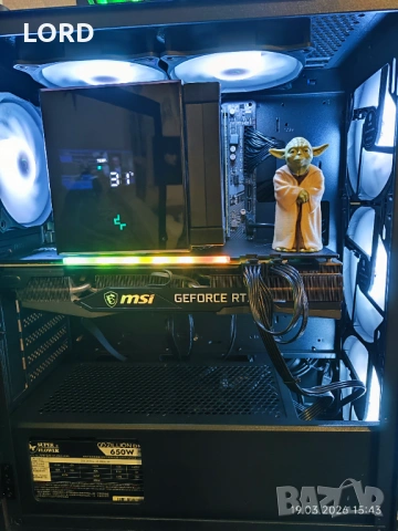 Геймърски i7 14700KF, RTX 3070 8GB, RAM 64GB DDR4 3200, SSD 1TB Samsung 