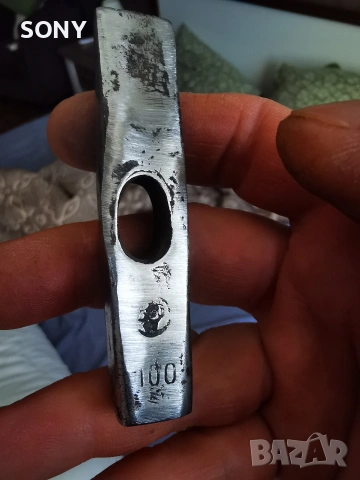 Ръчно ковано чукче  100гр, снимка 5 - Антикварни и старинни предмети - 53589251