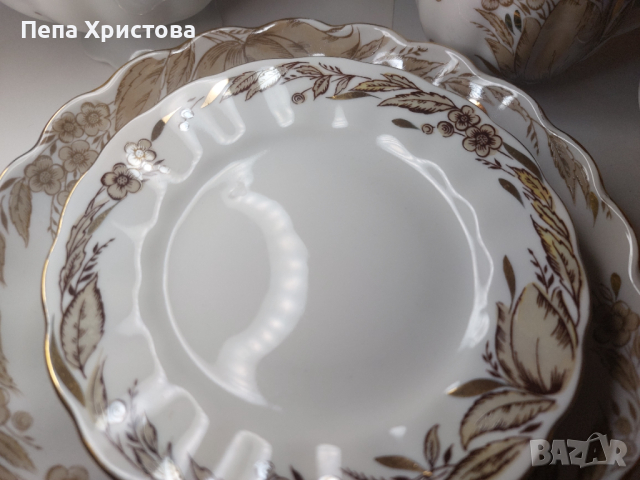 Сервиз за чай от руски порцелан, снимка 3 - Сервизи - 45031133