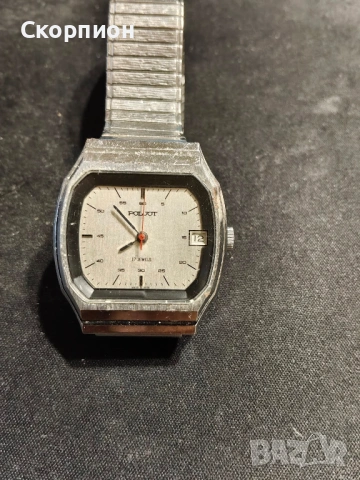 Мъжки часовник - ПОЛЕТ - СССР - с датник - ПРОМОЦИЯ, снимка 14 - Джобни - 48925286