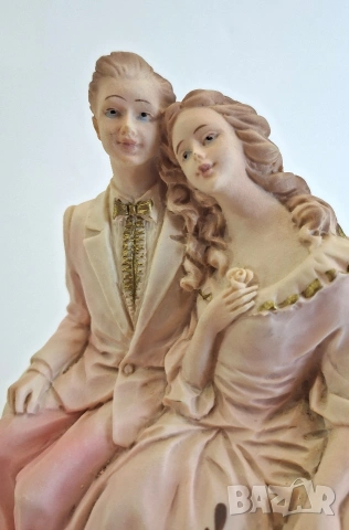 Фигура влюбена двойка в колесница - L'Arte nel Mondo, Италия, снимка 6 - Статуетки - 53964937