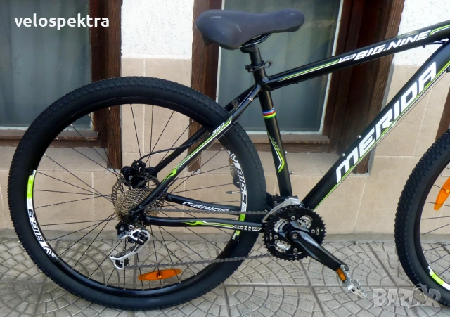 МЕРИДА Биг Найн ! 29 цола ! 27 скорости ! Хидравлики-Диск! Германия!, снимка 12 - Велосипеди - 53884897