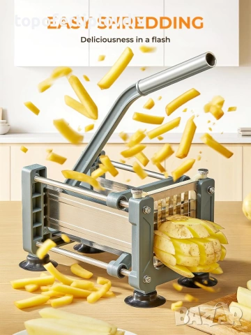 Резачка за картофи Fohere Potato Cutter 3 остриета, снимка 2 - Кухненски роботи - 54143727