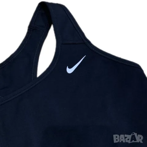 Оригинално дамско бюстие Nike Swoosh | M размер, снимка 3 - Корсети, бюстиета, топове - 47244083