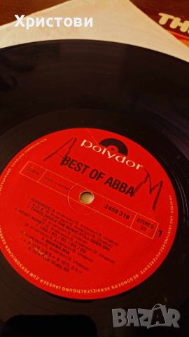 Грамофонна плоча ABBA ‎– The Best Of ABBA, снимка 3 - Грамофонни плочи - 46171218