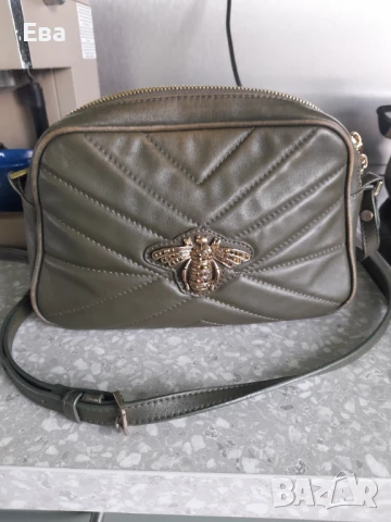 Чанта Musette - естествена кожа!