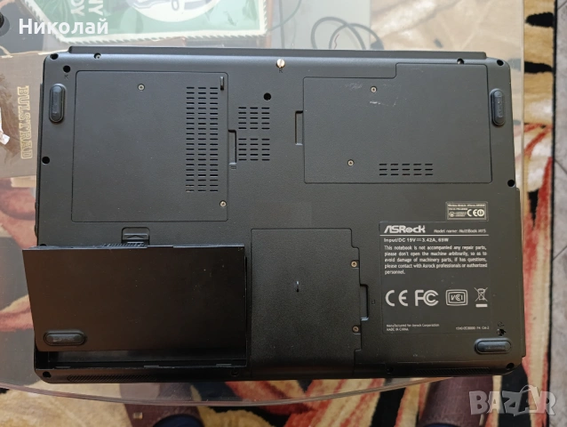 продавам ноутбук/лаптоп AsRock, снимка 2 - Лаптопи за дома - 53856303