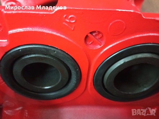 Предни спирачни апарати BREMBO Mitsubishi Lancer Evolution 4-9, снимка 2 - Части - 52611241