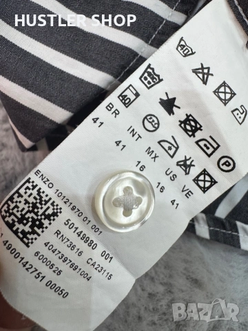 Мъжка риза BOSS. Размер L, снимка 5 - Ризи - 54212716