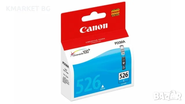 Консуматив Canon CLI-526 cyan - 4541B001AA, снимка 2 - Консумативи за принтери - 46959597