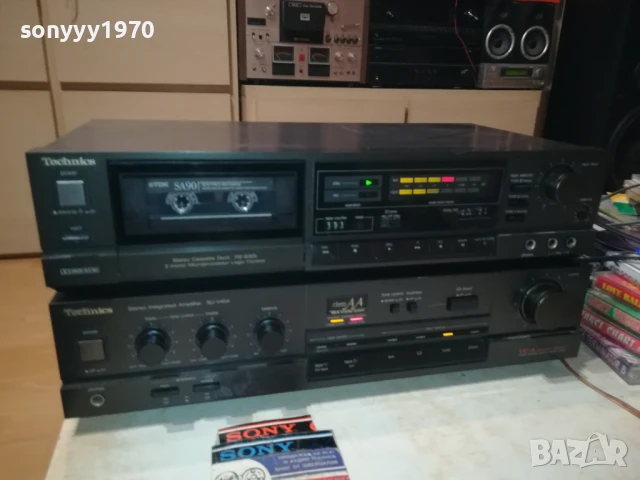 TECHNICS-MADE IN JAPAN-DECK+AMPLI ВНОС SWISS 3105251851, снимка 2 - Ресийвъри, усилватели, смесителни пултове - 50497703