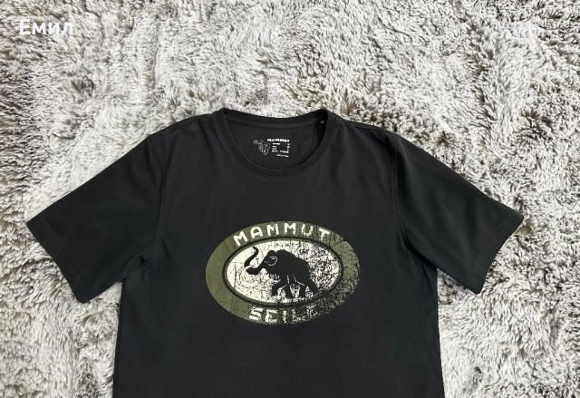 Мъжка тениска Mammut Seile, Размер М, снимка 2 - Тениски - 46434053