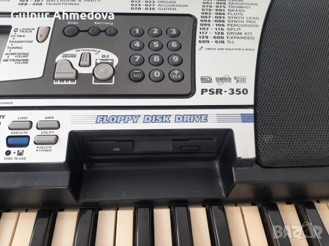 Yamaha psr 350 , снимка 5 - Синтезатори - 54012435