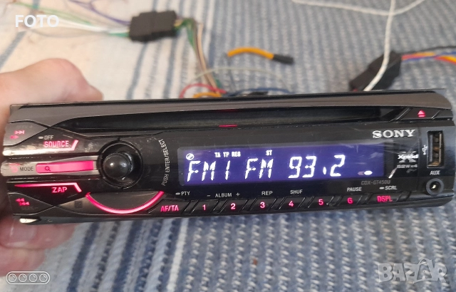 Sony CDX-GT450U, снимка 5 - Радиокасетофони, транзистори - 52867216