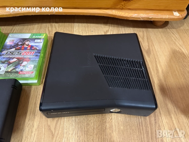 конзола "Xbox 360S"/пълен комплект+игри/, снимка 5 - Xbox конзоли - 52898270