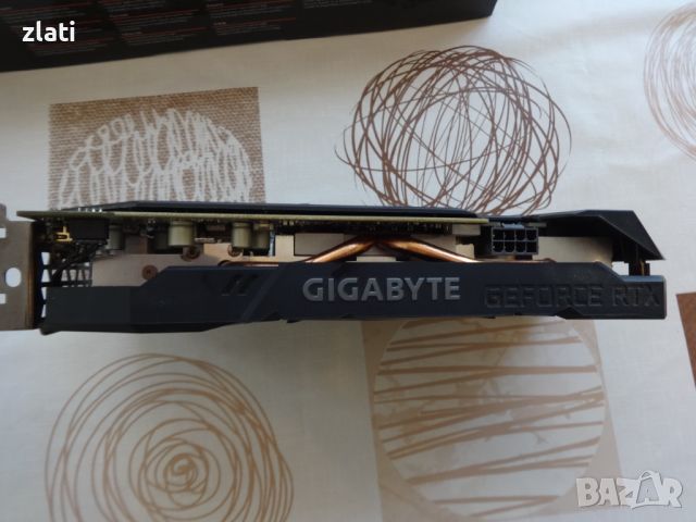Геймърска Видеокарта GIGABYTE GeForce RTX 2060 OC 6G 6GB GDDR6 , снимка 4 - Видеокарти - 39391915