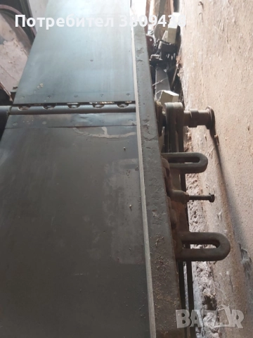 Професионален чугунен абрихт със дължина на плота 2200мм и ширина 400мм., снимка 4 - Други машини и части - 51747524