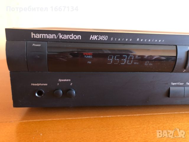 HARMAN/KARDON HK-3450, снимка 7 - Ресийвъри, усилватели, смесителни пултове - 46455310