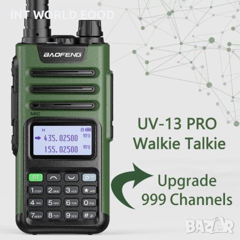 BAOFENG UV-13 PRO V2 Двубандова Радиостанция 16КМ Обхват, снимка 5 - Друга електроника - 46697179