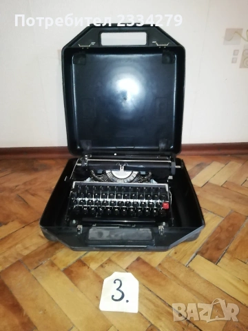 Пишещи печатни машини, стара немска,марка,,АDLER" и българска от 90-те години. , снимка 13 - Антикварни и старинни предмети - 41701030