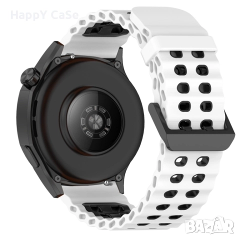 DUAL COLOR Силиконова каишка за Huawei Watch/Samsung/Garmin/Apple/Xiaomi/Amazfit, снимка 3 - Каишки за часовници - 51471802