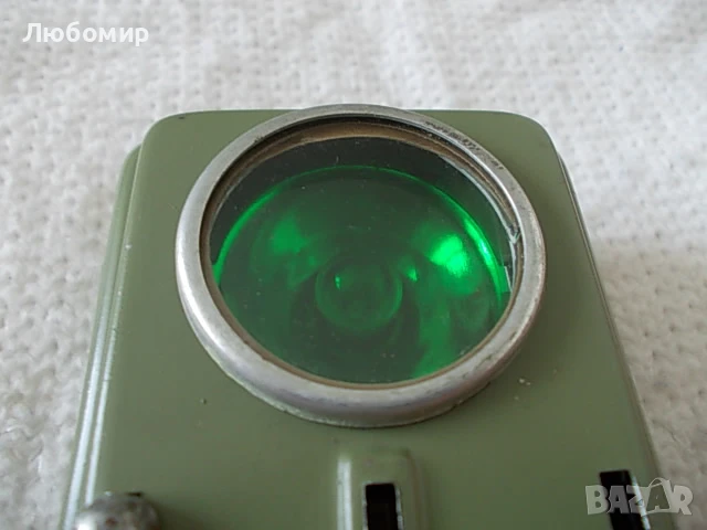 Старинно железничарско фенерче 4 цвята - №4, снимка 3 - Антикварни и старинни предмети - 50726250