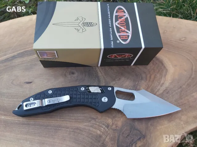 Сгъваем нож MICROTECH Stitch Ram-Lock, снимка 2 - Ножове - 49333858