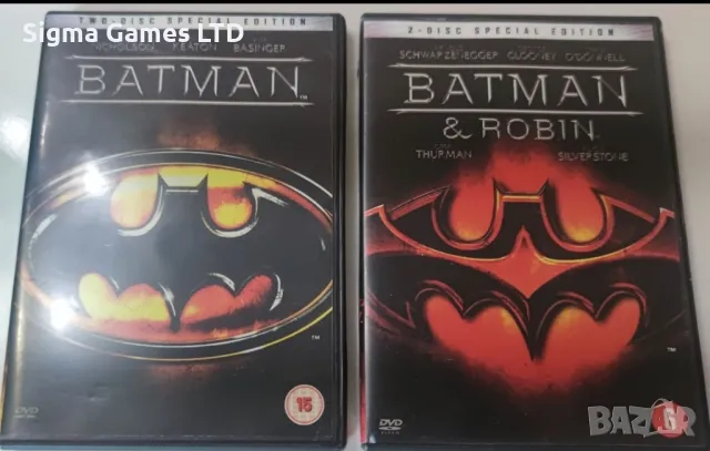 DVD-Batman-Batman And Robin, снимка 1 - DVD филми - 46884061