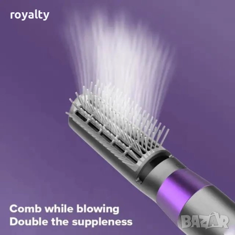 Сешоар с отрицателни йони 3в1,маша,сешоар,гребен,3000W, снимка 2 - Сешоари - 52134562