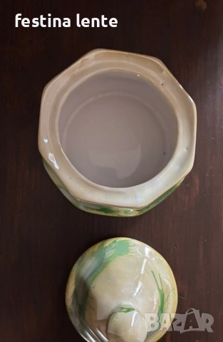 Порцеланова захарница, снимка 6 - Други - 52509713